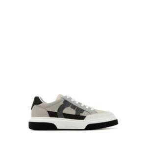 SALVATORE FERRAGAMO Multicolor leather Cassina sneakers 023588769375M CROSTA