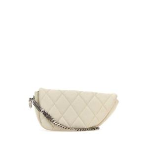 BURBERRY 화이트 가죽 Shield Lock 숄더백 8087270 A1464