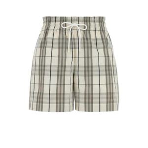 BURBERRY Embroidered poplin shorts 8109232 C2539