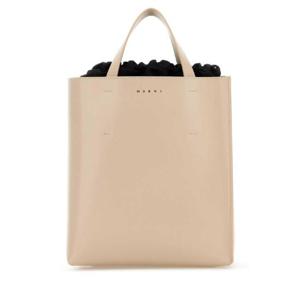 MARNI Skin pink leather small Museo handbag SHMPV01TU0LV639 00W23
