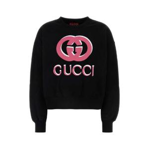 GUCCI Black cotton sweatshirt 789582XJGSV 1082