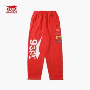 디아도라팬츠 KQJ D3321LPTA4RDS 아카이브 볼드 레이싱 스웨트팬츠 RED