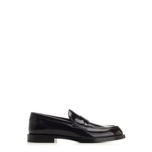 Dolce   Gabbana 라운드 토 로우힐 로퍼 A30200A1037 80999 TP939234250