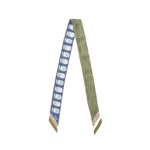 펜디 그래픽 프린트 래피 스카프 FXT011AQD4 F0B8XVERDEMULTICOLOUR TP936986288