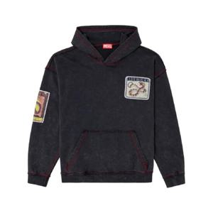 25 SS 디젤 뉴 이어 오브 더 스네이크 캡슐 후드티 P014690SPBN TP433859137