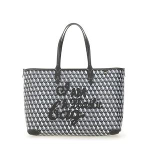 ANYA HINDMARCH " 나는 비닐봉지입니다"  토트백 소형 194082_CHARCOAL