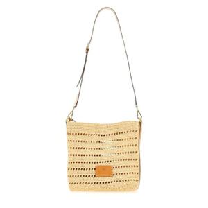 ETRO 천공 라피아 숄더백 1P010_90240800