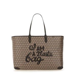 ANYA HINDMARCH " 나는 비닐봉지입니다"  토트백 194853_TRUFFLE