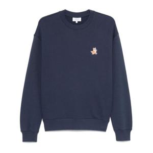 메종키츠네 긴팔 티셔츠 MM00313 KM0321P476 Blue