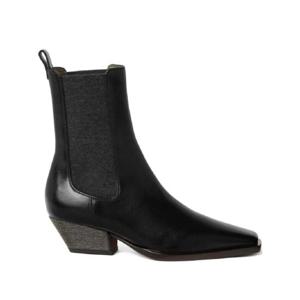 25 SS Brunello Cucinelli 레더 첼시 부츠 50mm MZORC3050C101 TP438684704