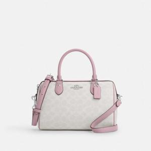 COACH 로한 사첼백 시그니처 캔버스 CV961-SVY2M 씰/척/카숍