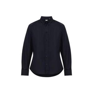 Burberry 로고 자수 버튼 셔츠 8101321C1765 INDIGO TP934671874