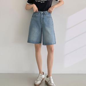 부루앤쥬디 블루데님연청반바지 BORGSP501B