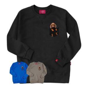 엘라모 3M 포켓훈트 맨투맨 남녀공용 빅사이즈 S-4XL