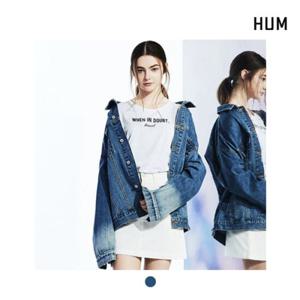 [HUM][HUM]유니) M톤 오버핏 데님 자켓(FHMEDJA705M)
