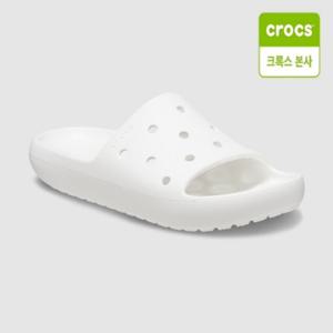 [크록스 본사] 클래식 슬라이드 V2 화이트 209401-100