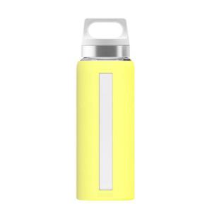 강화유리물병 지그 드림 글라스 650ml 레몬 1P 물병 워터 보틀
