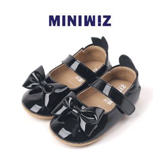 [토박스] 미니위즈 위즈케이크 블랙 걸음마슈즈 (MZKCE1TSCK11BLK)