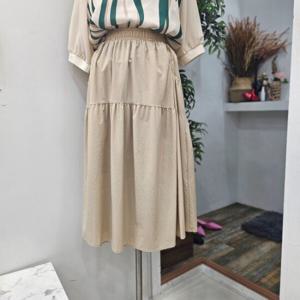 [멜로디가든]김천구미모다아울렛 M4M4S105 주머니 프라 스커트
