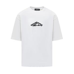 디스퀘어드2 반팔 티셔츠 S79GC0096D20033 100 WHITE