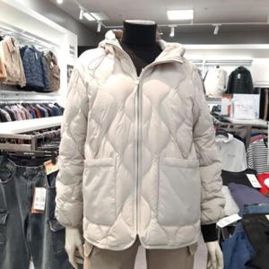 뱅뱅칠곡 HC09 여성 초경량 가을 후드패딩 NUK805