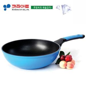 키친아트 스마트 투캡 다이아몬드코팅 궁중팬26CM