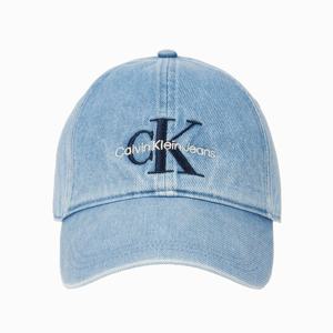CK진 공용 모노그램 엠브로이더리 데님 볼캡(4G5041G-LHK)