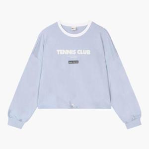 유솔 sh06 리쁘배색 포인트 맨투맨(LIGHT BLUE) ULMA23851