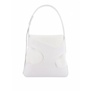 [SALVATORE FERRAGAMO] 남성 크로스 바디 백 숄더 인 레더 앤 캔버스 241241762324009 화이트 /8