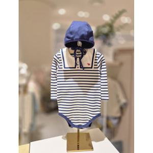 블루독베이비 10 25SS 봄신상(NY)카라SET바디슈트 (4517067603)