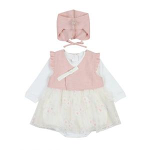 [아가방]로빈한복바디수트세트(모자)(PINK) 01R027952