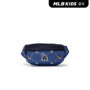 [MLB키즈 공식] 25N 다이아 모노그램 모노베어 배색 힙색 LA (Navy) 7AHSC015N-07NY
