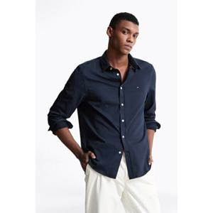 [타미힐피거종합관] 남성 Slim fit 퍼포먼스 솔리드 니트 셔츠 (T12F0WSH020MT1 DAF)
