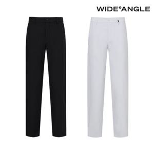 [와이드앵글] WMP25351 CO 로고 밴드 스트레이트 팬츠
