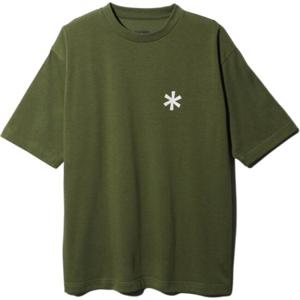 스노우피크 SP 백 프린트 티셔츠 SPE-TS-23AU002 OL M 사이즈 [아웃도어 컷 바느질 남성용]