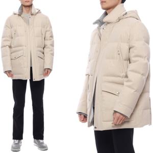 [브루넬로쿠치넬리] 24FW 남성 울 플란넬 다운 패딩 (MM4631823 CID85 24F)
