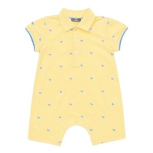 [블루독베이비8] SS25 블루독 클래식 카라 우주복 HJ (4531960002) (BLUEDOG BABY 유아 출산 백일 선물 도