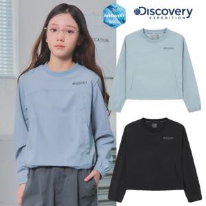 디스커버리키즈 DKTR3F051 여아 프레시벤트 우븐 트레이닝 맨투맨