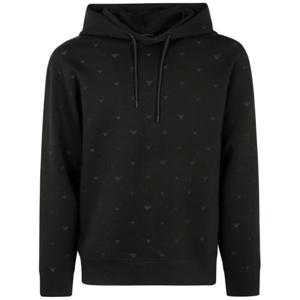 엠포리오 아르마니 후드 티셔츠 EM001402 AF10013 FC185 BLACK