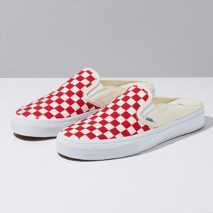 [VANS] 클래식슬립온 뮬(체커보드)레드 VN0004KTTLF
