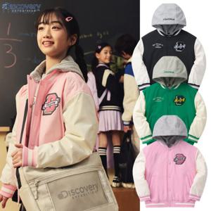디스커버리키즈 DKPD11041 키즈 바시티 디태처블 패딩 점퍼 택가199,000원