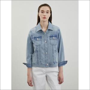 올리비아로렌 HC04 아웃 포켓 데님 자켓 VVBMJ4M3291