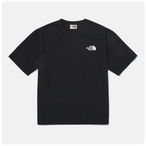 노스페이스화이트라벨 공용 아이스 런 반팔 라운드 티 NT7UQ02J BLK
