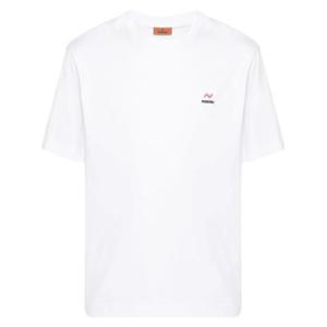 미소니 반팔 티셔츠 US23WL0KBJ00IE 14001 BRILLIANT WHITE