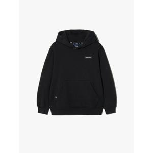 휠라키즈(FILA KIDS) (FK2POH1101X BLK) 베이직 후드 맨투맨 아동티셔츠