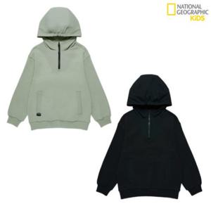 내셔널지오그래픽키즈  (K251UHD210) 어드벤처 우븐믹스 HOODY 긴팔 후드 티셔츠