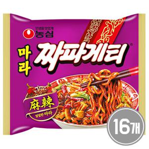 농심 마라짜파게티 140g 16개