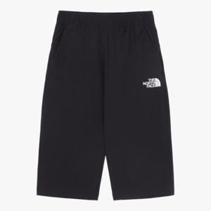 노스페이스 키즈 NR6KR01S 블랙 올트레인 카프리 7부바지