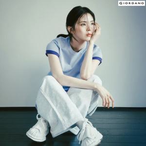 [지오다노] 기본 라운드 반팔 티셔츠 325518