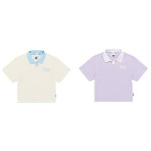 내셔널지오그래픽 키즈 여아 카라 반팔 티셔츠 (K252GPL010)